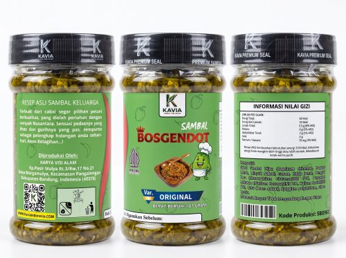 Sambal Bosgendot Variant Original 107 Gram